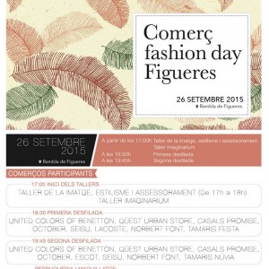 Dissabte 26 de setembre torna el Comerç Fashion Day de Figueres