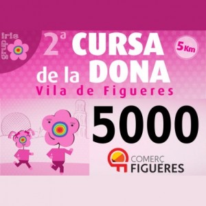 Comerç Figueres participa en la 2a Cursa de la Dona a Figueres