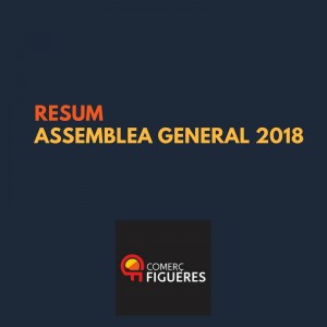 Resum de l'Assemblea General d'Associats de Comerç Figueres Associació 2018