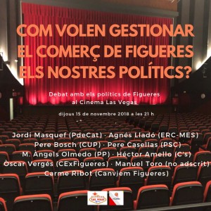 Debat: Com volen gestionar el comerç de Figueres els nostres polítics?