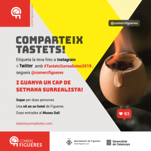 Participa al concurs de fotos dels #TastetsSurrealistes2019