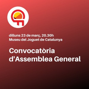 Convocatòria d'Assemblea General 2020