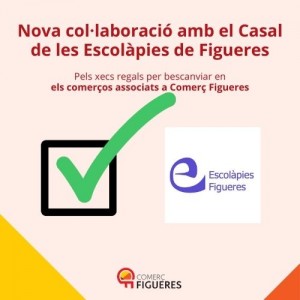 Nova col·laboració amb el Casal d'Estiu de les Escolàpies de Figueres