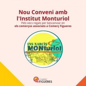 Nou conveni amb l'Institut Narcís Monturiol de Figueres